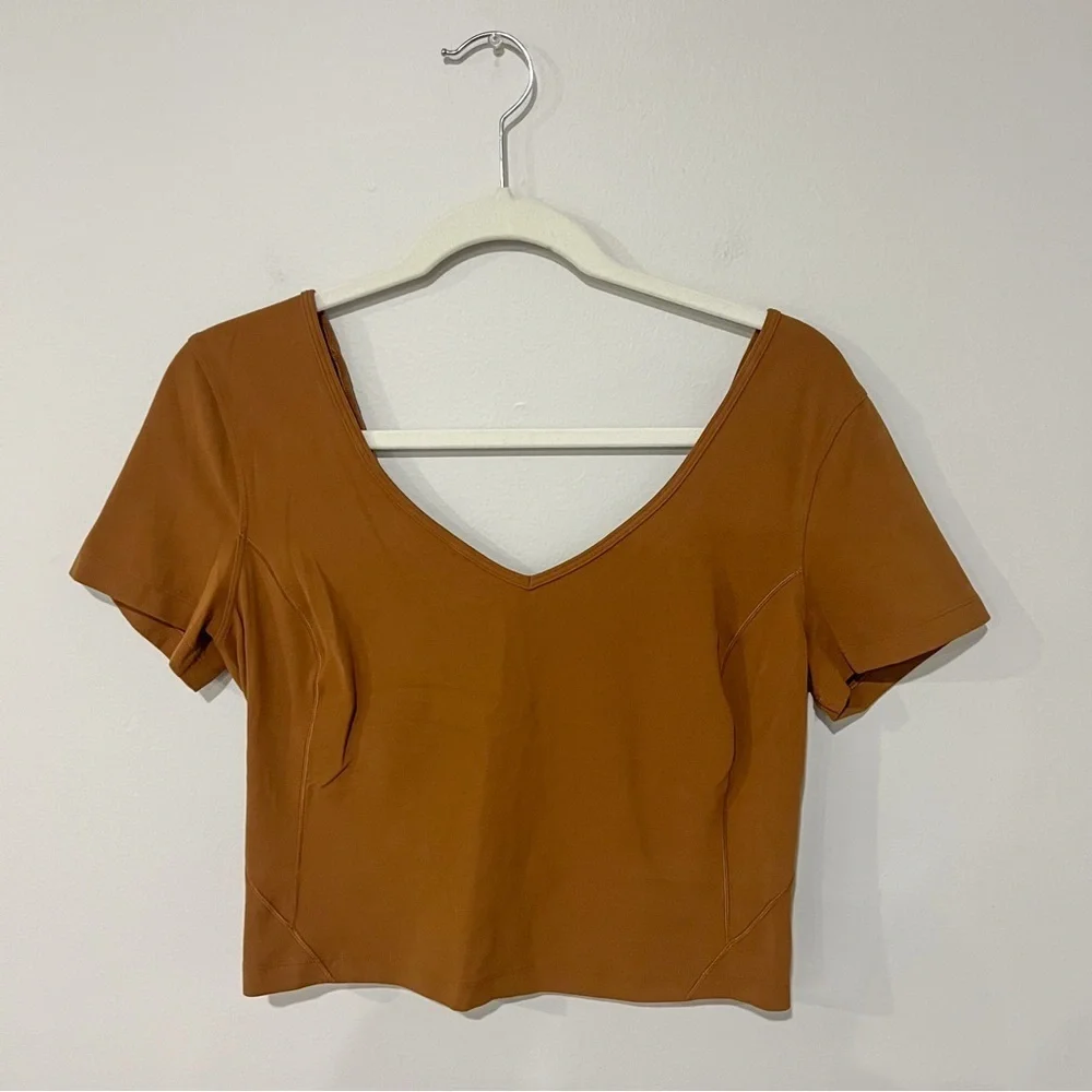 Lululemon Align T-Shirt in Roasted Brown